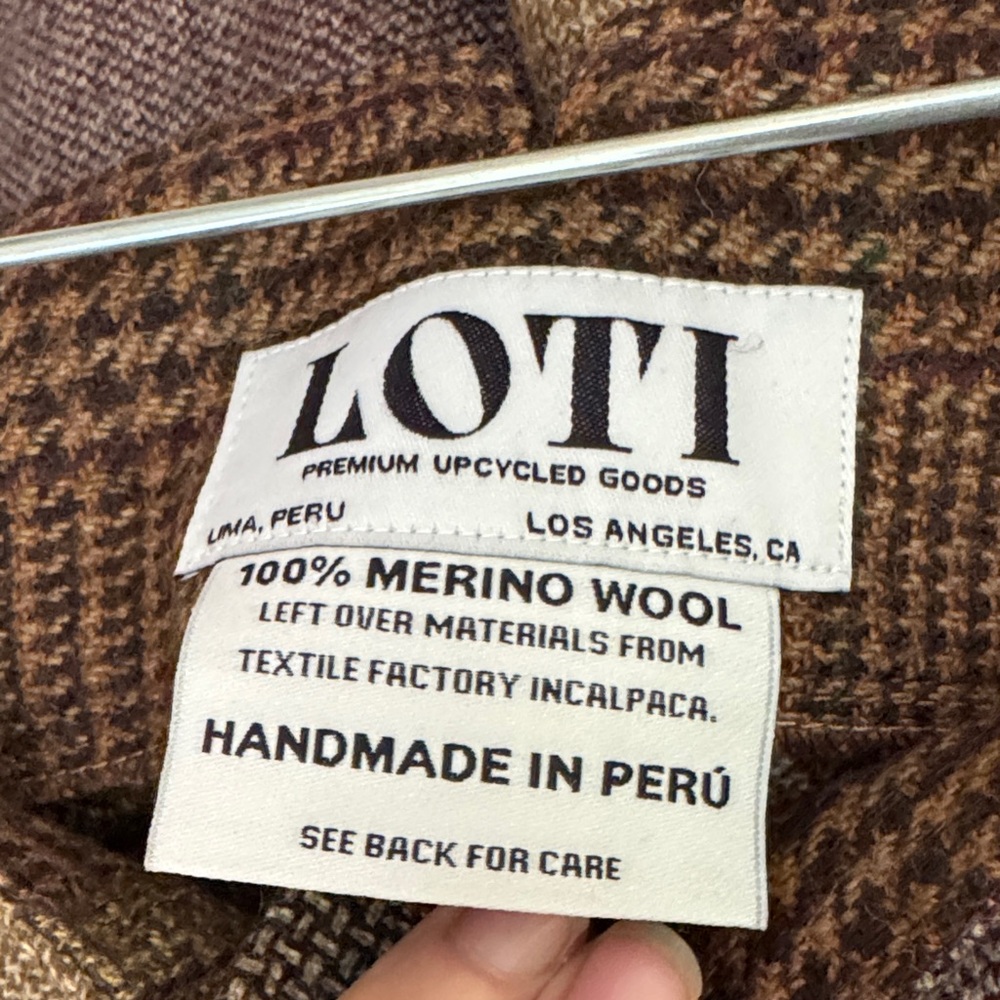 Patchwork Wool Trousers - Picture 13 of 13